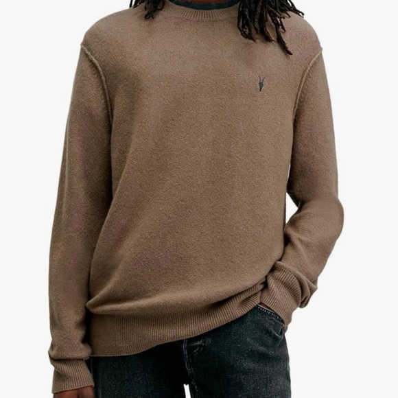 AllSaints Men's Statten Crew Neck Sweatshirt size M or XL AVAILABLE